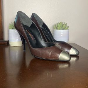 Donatello Brown Heels